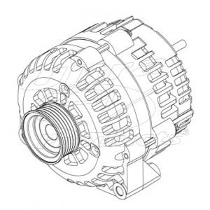 08400251 - Alternator / Generator Assembly 145 Amp